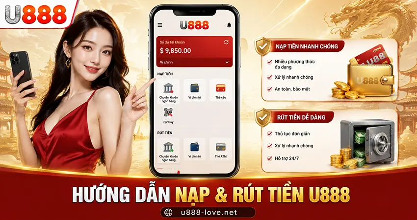 Hướng Dẫn Nạp & Rút Tiền U888